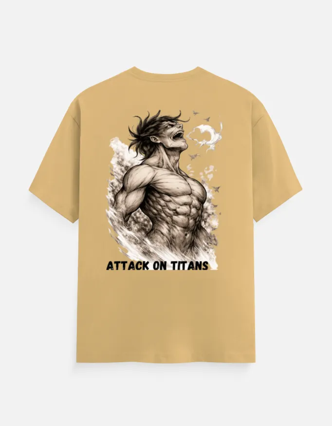 UNISEX T SHIRT INSPIRED BY ATTACK ON TITANS, PURE 100% COTTON