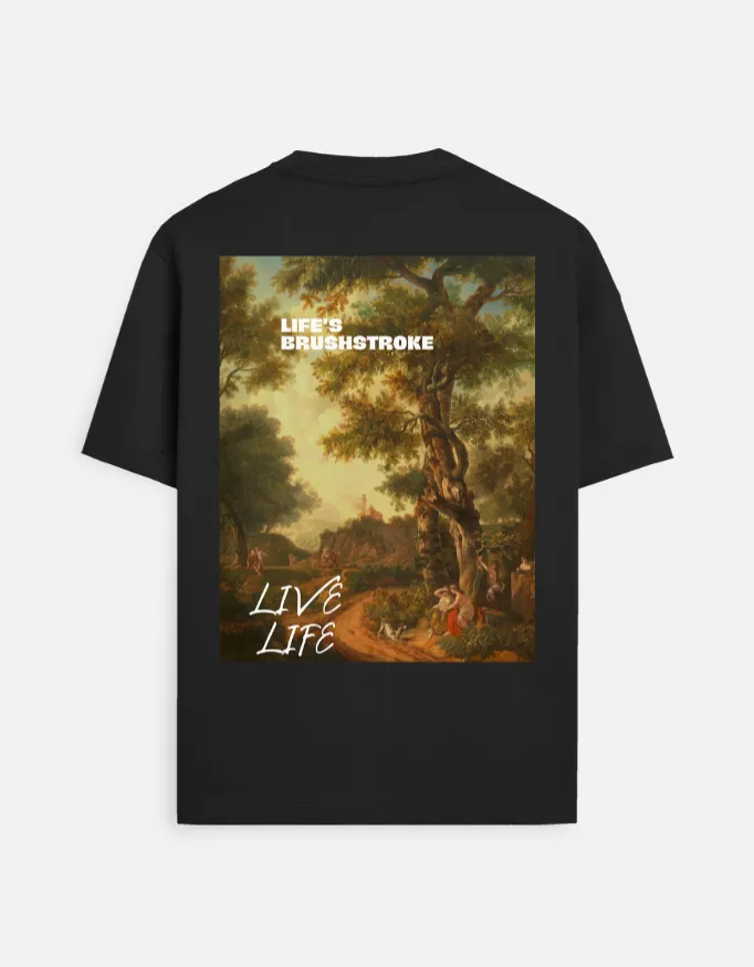 UNISEX BLACK T SHIRT,PURE 100% COTTON