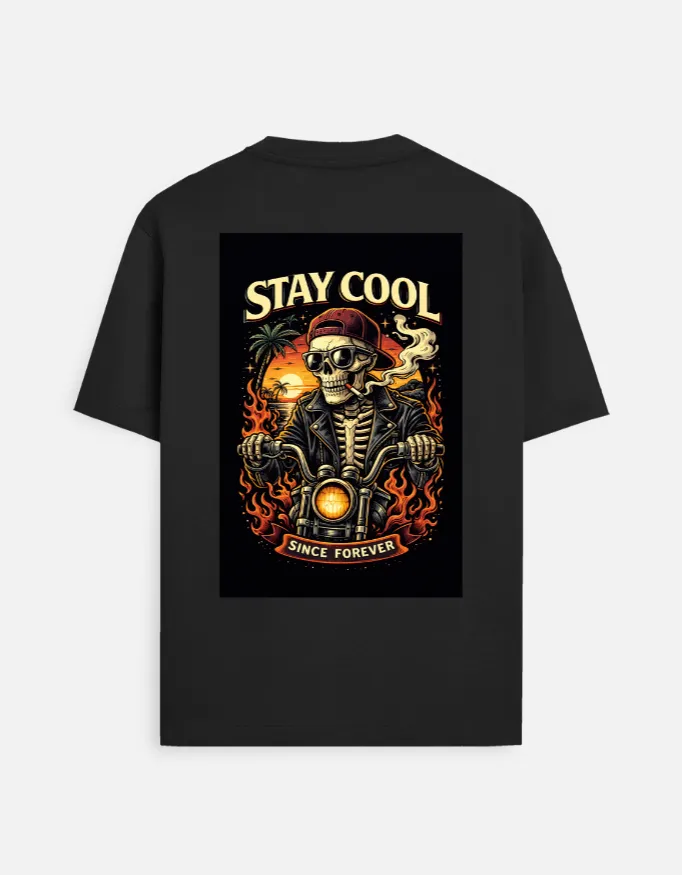 UNISEX GHOST RIDER BLACK T SHIRT